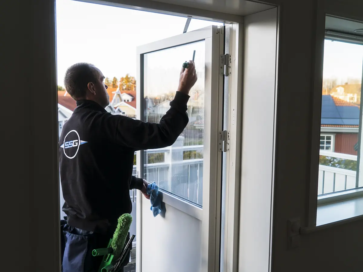 Bakgrund för Fönsterputs