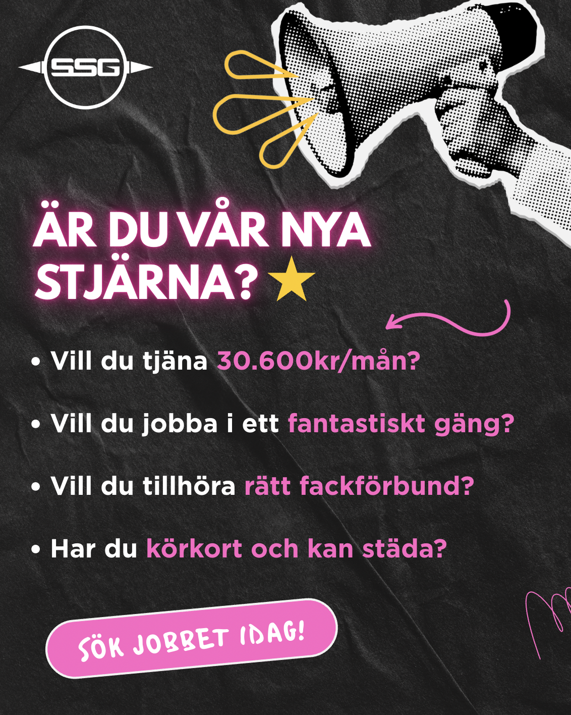 Är du vår nya stjärna?